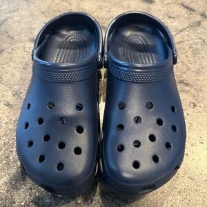 Navy Blue Crocs - Never Worn M10/W12